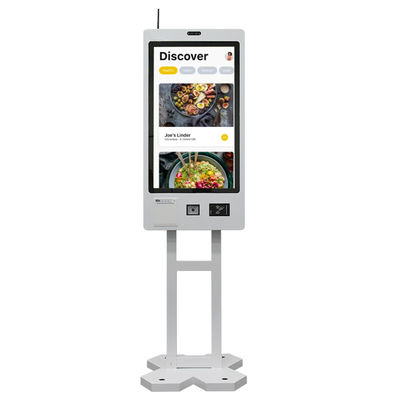 acheter Kiosque de commande de nourriture de bâti de mur de restaurant écran tactile de 27 pouces online manufacture