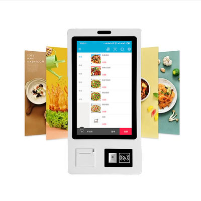 acheter Kiosque de nourriture de service d'individu d'écran tactile de kiosque de commande de restaurant d'Android Windows online manufacture