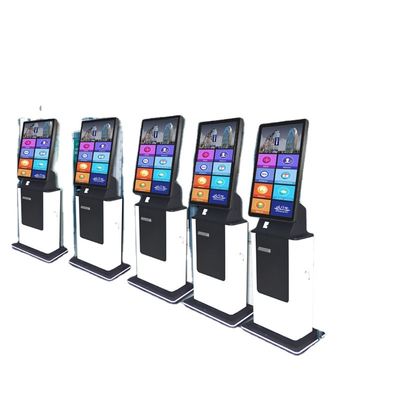 acheter Terminal de scanner de passeport d'empreinte digitale de machine de kiosque d'écran tactile de lobby online manufacture