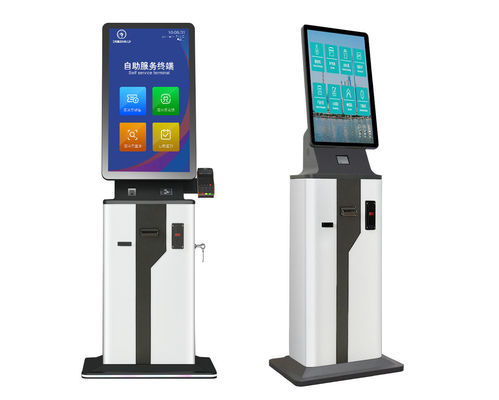 acheter Contrôle d'écran tactile dans le kiosque terminal de service d'individu de kiosque avec l'imprimante online manufacture