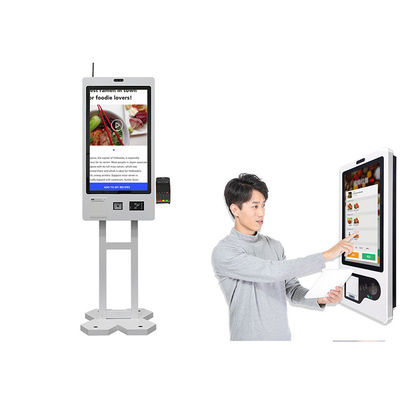 acheter machine de commande de kiosque d'individu de l'écran tactile 27inch avec l'imprimante Scanner de 80mm online manufacture