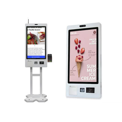 acheter Service d'individu d'affichage à cristaux liquides de kiosque de paiement de restauration rapide commandant le kiosque interactif d'écran tactile online manufacture