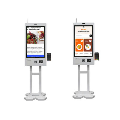 acheter Kiosque debout d'écran tactile de restaurant de machine de kiosque d'ordinateur d'écran tactile de code de balayage online manufacture