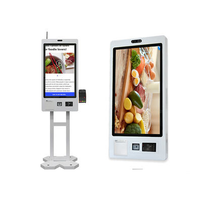 acheter Kiosque d'enregistrement de visiteur de service d'individu machine de commande d'aliments de préparation rapide de 19 pouces online manufacture
