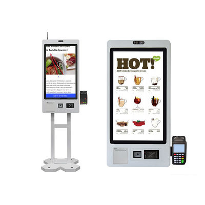acheter Kiosque multi de la publicité d'affichage à cristaux liquides de kiosque d'écran tactile avec l'imprimante online manufacture
