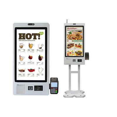 acheter Kiosque de signalisation numérique à écran tactile pour restaurantsFast Food QR Self Service Kiosque de commande online manufacture