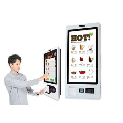 acheter Écran tactile capacitif de commande de restaurant de kiosque de service d'individu au détail avec l'imprimante thermique online manufacture