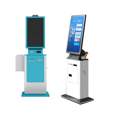 acheter Touch Screen Hotel Automatic Payment Terminal Kiosk Cash Check in Self Service Terminal Self Service Kiosk online manufacture
