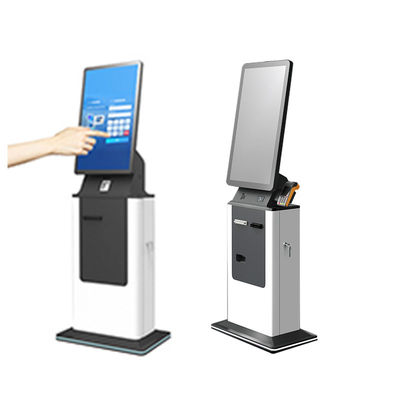 acheter Crtly Kiosques de paiement 27 32 pouces écran tactile machine d'impression de billets client parking hôpital hôtel vérifier dans le kiosque de paiement online manufacture