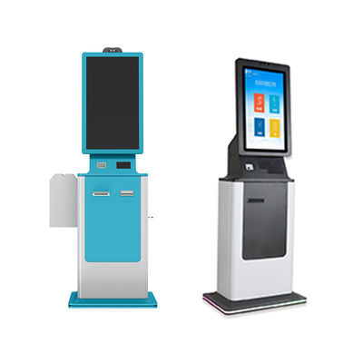 acheter ODM/OEM Écran tactile Self Kiosque Imprimante de billets Scanner de passeport Réception de trésorerie Kiosques de paiement en libre service online manufacture