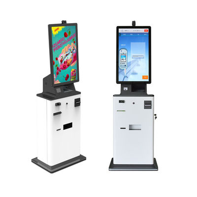 acheter Borne de change et de retrait d'argent en libre-service avec lecteur de codes-barres SDK, scanner de passeport, borne de paiement pour le change de devises étrangères online manufacture