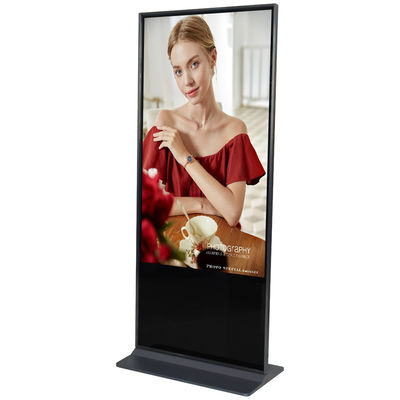acheter Support de plancher kiosque de Signage de Digital de totem d'écran tactile d'affichage à cristaux liquides de 43 pouces annonçant l'affichage online manufacture