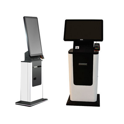 acheter Vérification à écran tactile dans le kiosque Self Service Scanner de passeport Lecteur de carte Imprimante de billets Kiosque de paiement pour les jeux de parking Hôtel online manufacture