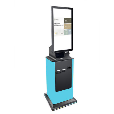 acheter Kiosque à écran tactile avec imprimante thermique avec lecteur de carte de crédit Kiosque bibliothécaire online manufacture
