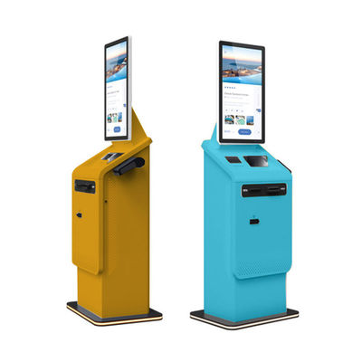 acheter Écran tactile terminal de paiement d'atmosphère de service d'individu de distribution et de dépôt d'espèces online manufacture