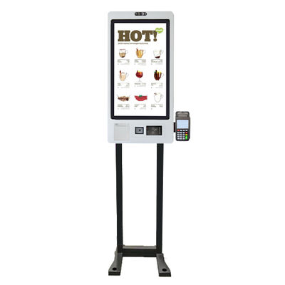 acheter 240v Win7 Kiosque de restauration à service rapide avec imprimante thermique Nfc online manufacture