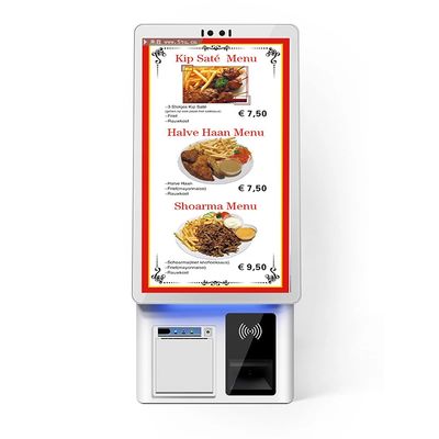 acheter Kiosque de commande de restaurant à 10 points tactiles avec résolution 1920*1080P pour le libre-service intérieur online manufacture