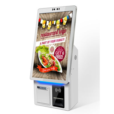 acheter 21.5 Inch Payment Kiosk Touch Screen Self Ordering Kiosk Wall-mounted Desktop Pos Machine Self Service Payment Kiosk online manufacture