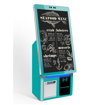 acheter 21.5 pouces machine à paiement automatique numérique service de commande automatique kiosque de paiement pour restaurant online manufacture