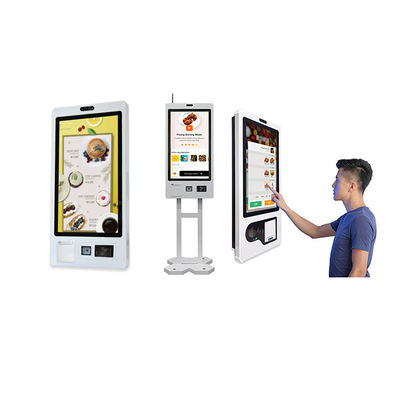 acheter Kiosque de commande tout en un imprimante thermique écran tactile mural Kiosque de paiement en libre-service online manufacture