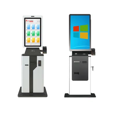 acheter Vérifiez dans le kiosque avec écran tactile, machine de paiement en libre-service avec scanner QR et imprimante online manufacture