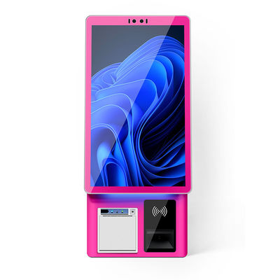 acheter 21.5 Inch Self Payment Service Kiosk Automatic Restaurant Hotel Ordering Kiosk Desltop Android All in One Checkout Machine online manufacture