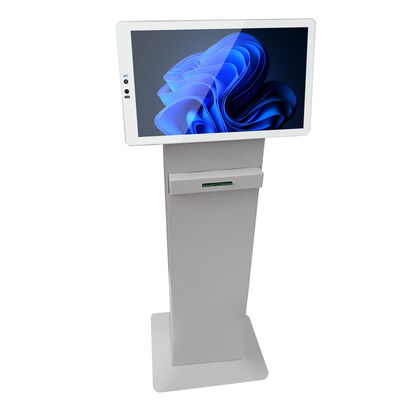 acheter 21.5 pouces écran tactile Self-service Kiosque de commande Restaurant QR Scanner Receveur Imprimante Terminal de kiosque de commande online manufacture