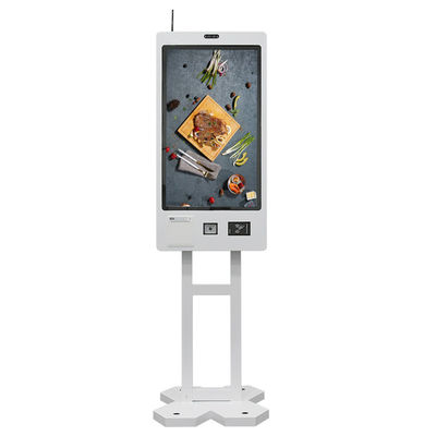 Système automatique de kiosque de restaurant d'affichage de kiosque de service à la clientèle de 21,5 pouces