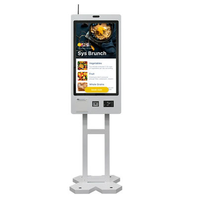 Scanner de code barres de machine de paiement de kiosque de commande de restaurant de libre service