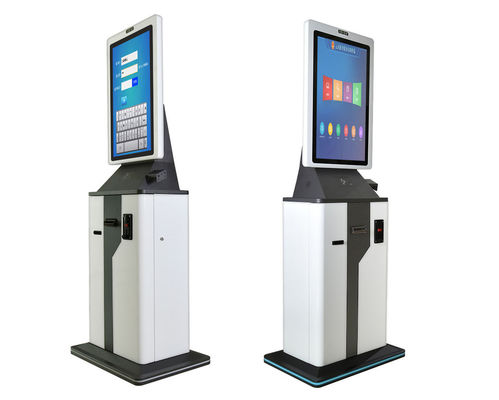 Machine de kiosque de commande de visiteur de kiosque de billetterie de service de paiement par carte