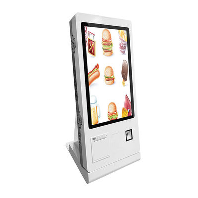 Carte NFC de scanner de code QR d'imprimante de nourriture montée par kiosque libre de commande d'individu