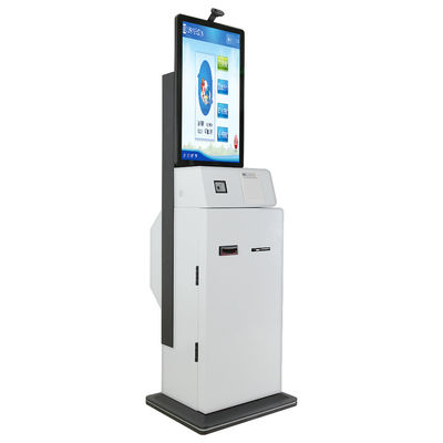Machine de kiosque d'accepteur d'argent comptant de pièce de monnaie de Cryptocurrency avec l'empreinte digitale d'imprimante