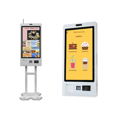 Restaurant de restauration rapide Autoservice Kiosque de commande Pos Machine Écran tactile Paiement sans espèces Terminal Kiosque de paiement