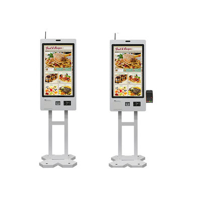 Kiosque de paiement à écran tactile 32 pouces Windows/ Android Self Checkout Self-Ordering Kiosque OEM Manufacturer