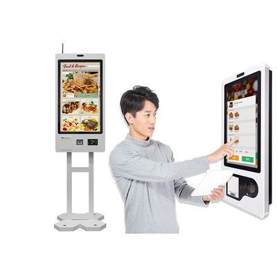 Appareil de commande de restauration de haute qualité Scanneur de code Qr Kiosque McDonalds Kiosque de paiement