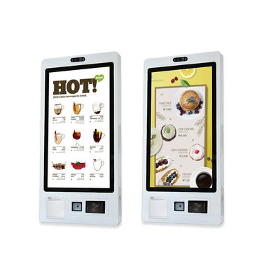 Kiosque d'auto-commande monté sur le mur avec Android/Win7/8/10 OS Installation intérieure