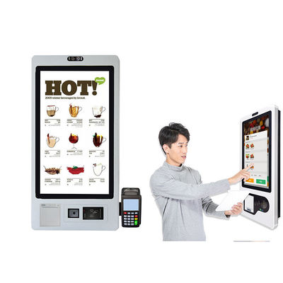 Kiosque de commande d'individu de Win pour la machine 1920*1080 de restaurants