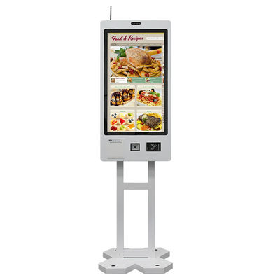Kiosque de commande à l'écran tactile 32 pouces Kiosque de commande pour McDonald's / Restaurant