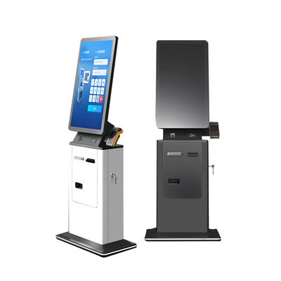 Machine automatique de commande à écran tactile Kiosque de paiement avec imprimante, scanner et caméra