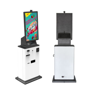 Machine de commande Bill Card Reader Cash de kiosque de paiement de service automatique d'individu de 32 pouces