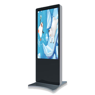La publicité de l'affiche à hauteur de l'affichage à cristaux liquides 4k d'éclat du kiosque 55inch de Signage de Digital de joueurs