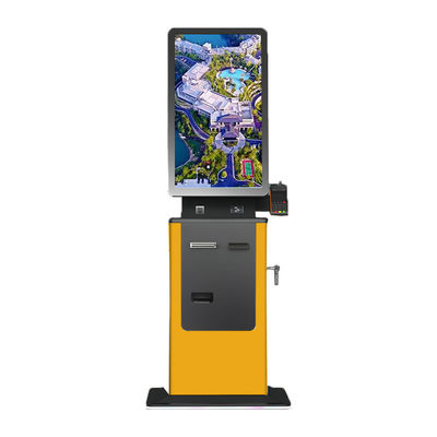 Imprimante thermique à écran tactile Kiosque interactif de paiement en espèces pour le guichet automatique d'hôtel