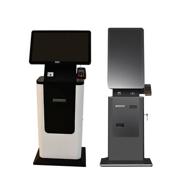 27 32 pouces Interactive Touch Self Service Kiosque Terminal Hôtel Self Service Imprimante de billets Lecteur de carte en espèces