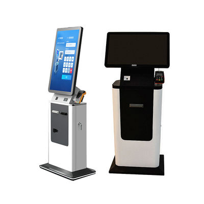 Crtly 32 pouces Terminal avec paiement Kiosque de libre-service avec lecteur de carte de l'appareil photo Reçu imprimante Kiosque de paiement