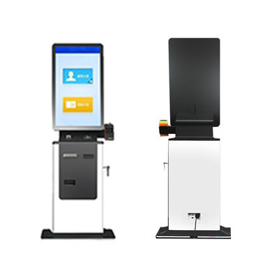 Installation verticale vérifier dans le kiosque couleur personnalisée et carte de lecteur électrique en option