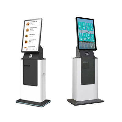 Kiosque de paiement de stationnement de service d'individu d'écran tactile avec l'accepteur de billet/pièce