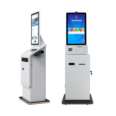 27 pouces distributeur de cartes Restaurant auto-commande de paiement Aéroport Hôtel Kiosque