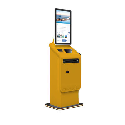 Kiosque en libre-service Payement de factures en espèces Machine de recyclage en espèces Self-service Imprimante automatique de billets Kiosque de paiement