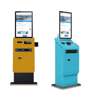 Kiosque de paiement automatique avec logo personnalisé et échange de devises