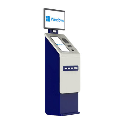 Crtly 32 pouces auto-parking Payment Kiosque avec espèces Scanner de passeport Check-in Hôtel distributeur de cartes Kiosque